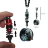 Unique Wheel & Coilover Keychain/Car Interior Accessories (Rearview Mirror Ornament) 7 in x 2 in (25 Variations) - Image 3