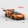 299pcs Apollo Intensa Emozione IE /EVO Hypercar Lego Scale Model - Image 5