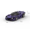 299pcs Apollo Intensa Emozione IE /EVO Hypercar Lego Scale Model - Image 10