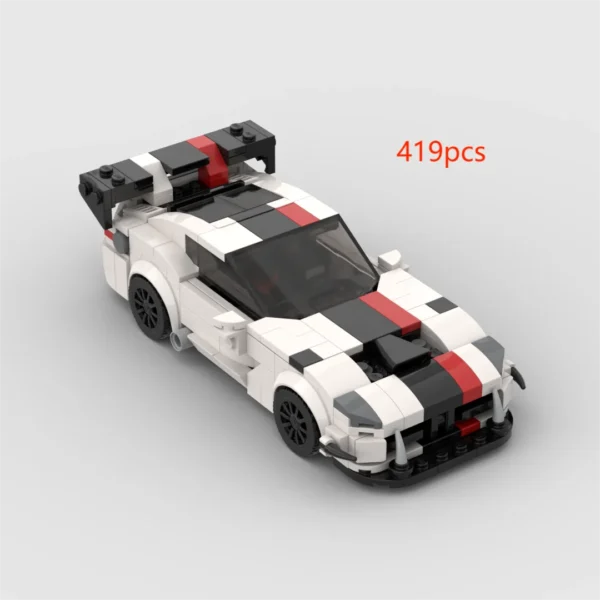 419pcs Dodge Viper ACR Building Block Set - Image 5