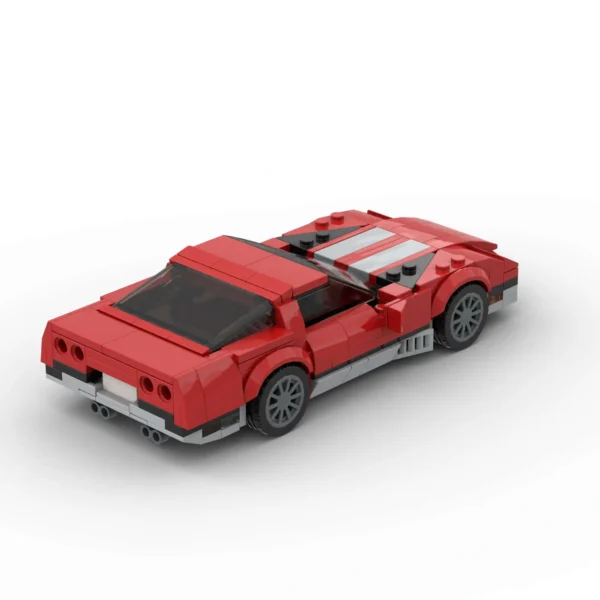 284 Pcs Chevrolet Corvette C4 ZR1 Building Block Set - Image 10