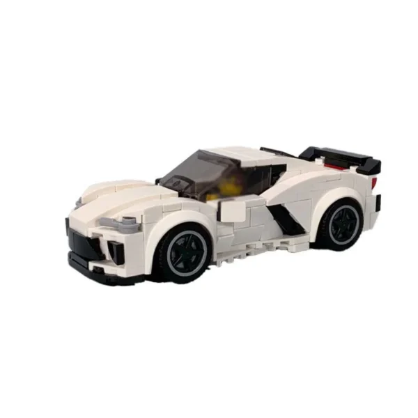 217 Pcs Chevrolet Corvette C8 Building Block Set - Image 2