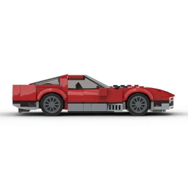 284 Pcs Chevrolet Corvette C4 ZR1 Building Block Set - Image 8