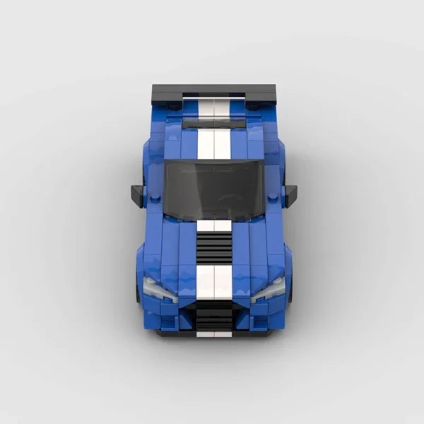 300+ Pcs Ford Mustang GT500 Building Blocks Set - Image 6