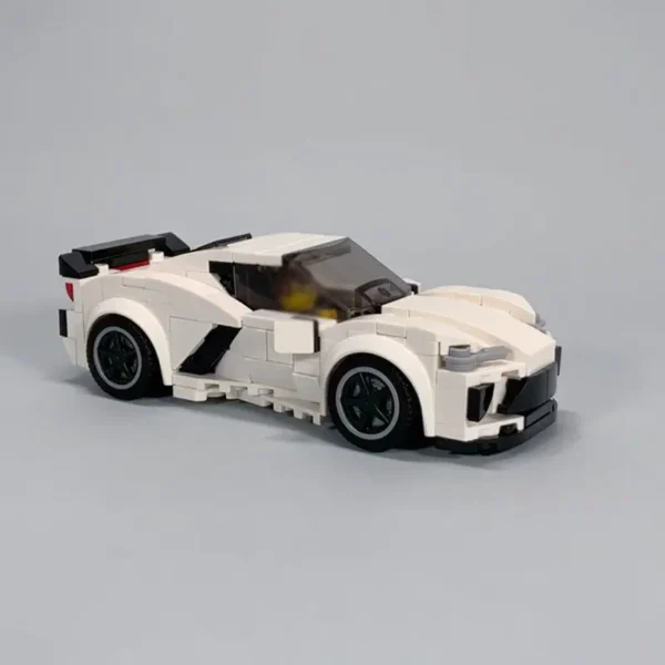 217 Pcs Chevrolet Corvette C8 Building Block Set - Image 3