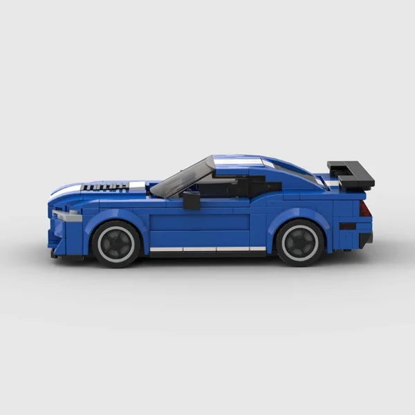 300+ Pcs Ford Mustang GT500 Building Blocks Set - Image 3