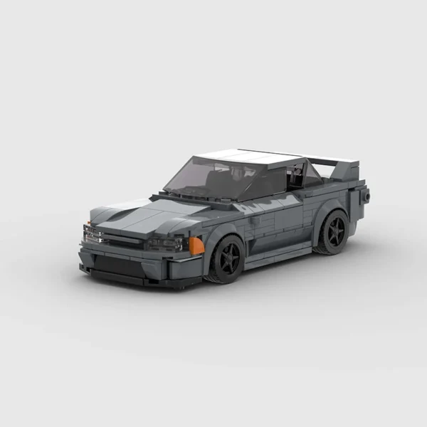 322 Pcs Grey MOC R32 Nissan Skyline GTR Building Block Set - Image 2