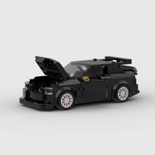 321 Pcs MOC Ford Escort Cosworth "The Cossie" Hoonigan Style Building Blocks Set - Image 5