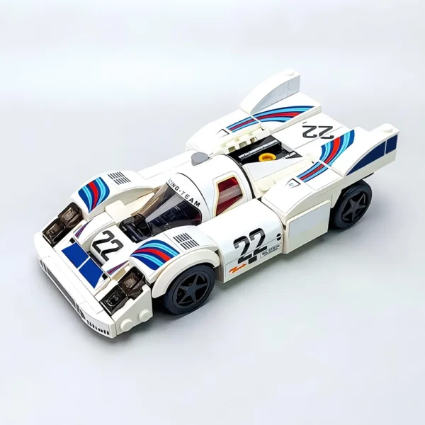 272PCS MOC 1971 Le Mans Porsche 917K Endurance Race Car Building Blocks Set