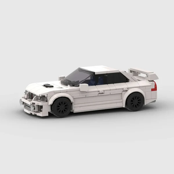 336 Pcs MOC Mitsubishi Lancer Evolution 6 Tommi Makinen Edition Building Block Set - Image 2