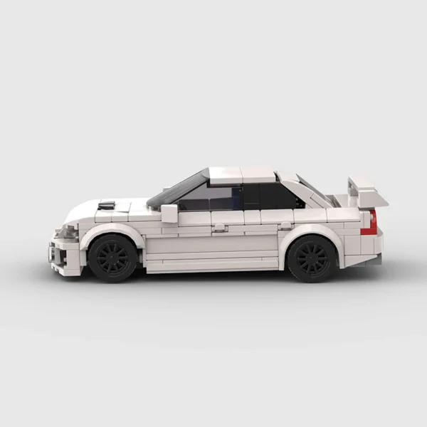 336 Pcs MOC Mitsubishi Lancer Evolution 6 Tommi Makinen Edition Building Block Set - Image 5