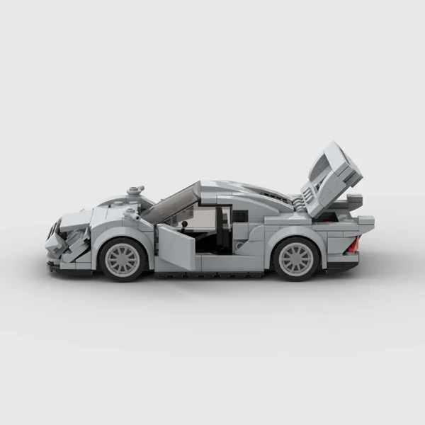 284 Pcs Mercedes AMG CLK GTR V2 Building Block Model Set - Image 6