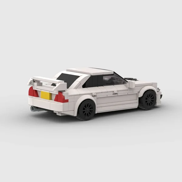 336 Pcs MOC Mitsubishi Lancer Evolution 6 Tommi Makinen Edition Building Block Set - Image 3