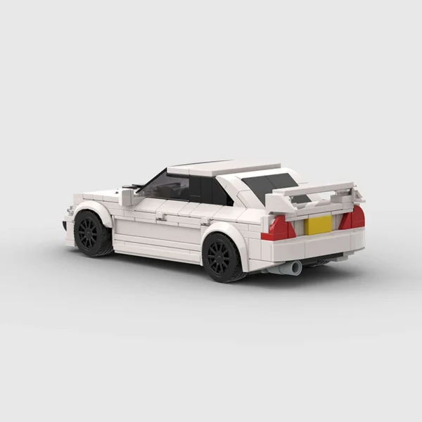 336 Pcs MOC Mitsubishi Lancer Evolution 6 Tommi Makinen Edition Building Block Set - Image 4