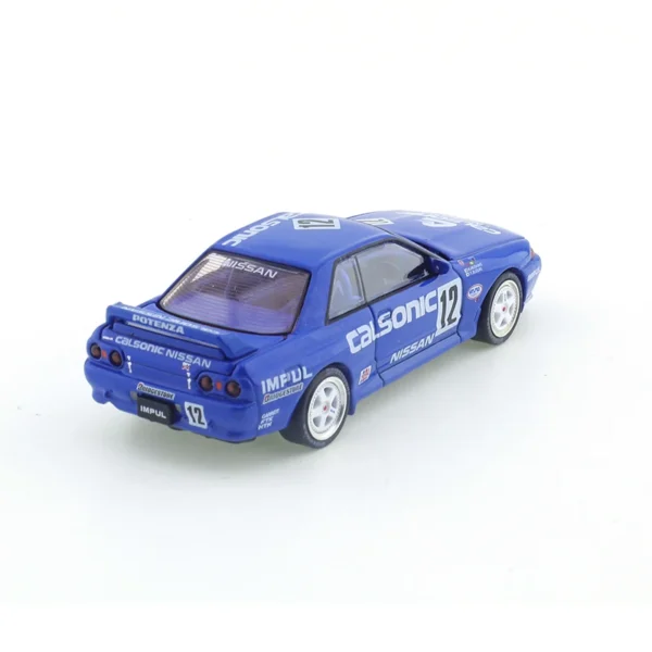 XCARTOYS Pop Race 1/64 SKYLINE GT-R R32 CALSONIC Alloy Diecast Car Model - Image 5