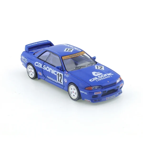 XCARTOYS Pop Race 1/64 SKYLINE GT-R R32 CALSONIC Alloy Diecast Car Model - Image 4