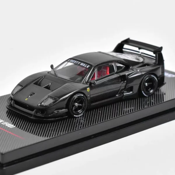 Ferrari F40 LBWK Liberty Walk Full Carbon Die-cast 1/64 Scale Alloy Car Model - Image 3