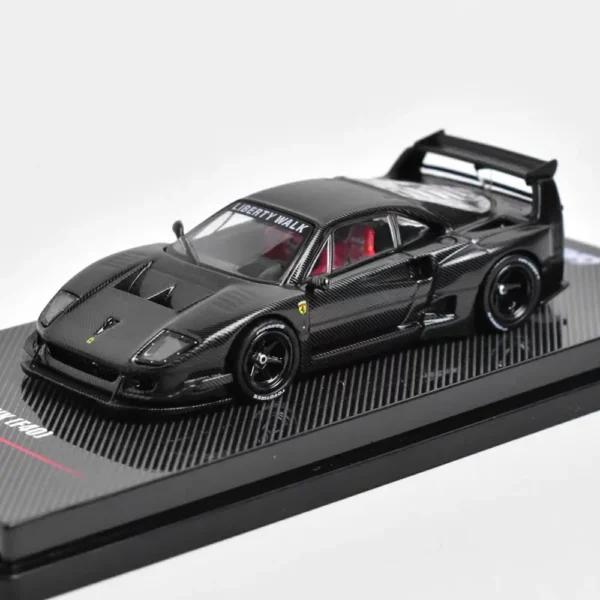 Ferrari F40 LBWK Liberty Walk Full Carbon Die-cast 1/64 Scale Alloy Car Model