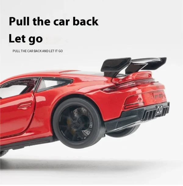 1/32 Porsche 911 GT3 RS Diecast Car Model - Image 7