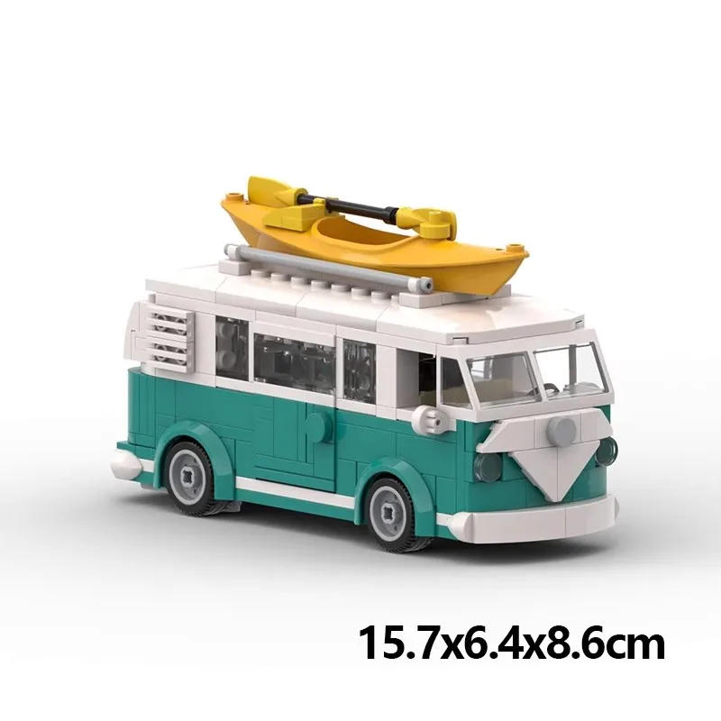 310 Pcs VW T1 Camper Van Building Block Set - Image 6