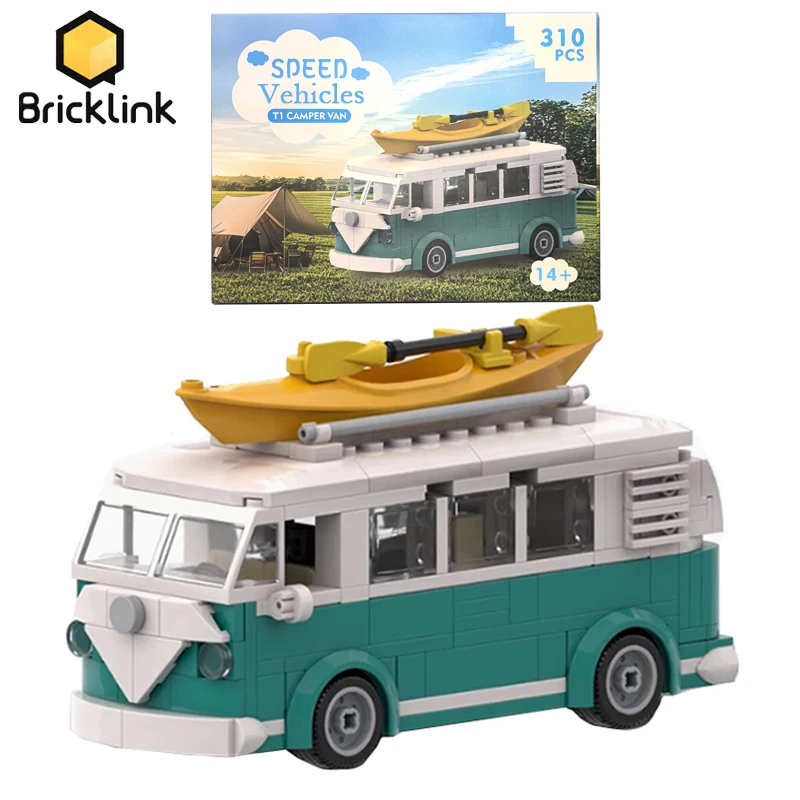 310 Pcs VW T1 Camper Van Building Block Set