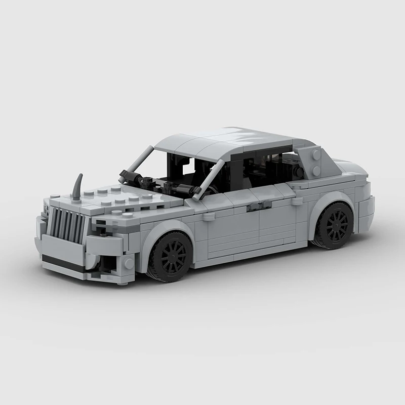 250+ Pcs Rolls Royce Phantom DIY Building Block Set - Image 2