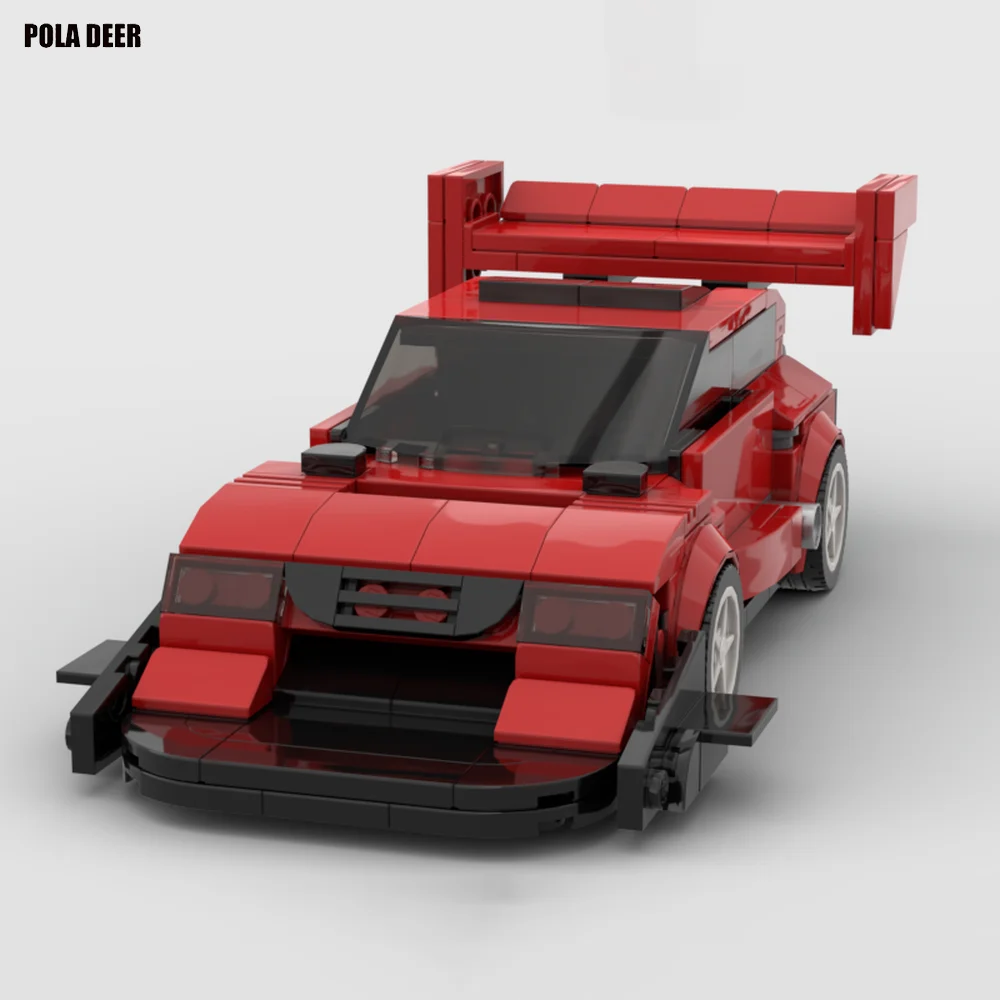267 Pcs Escudo Pikes Peak Hill Climb Group B Rally Race Car DIY Building Block Set - Image 5