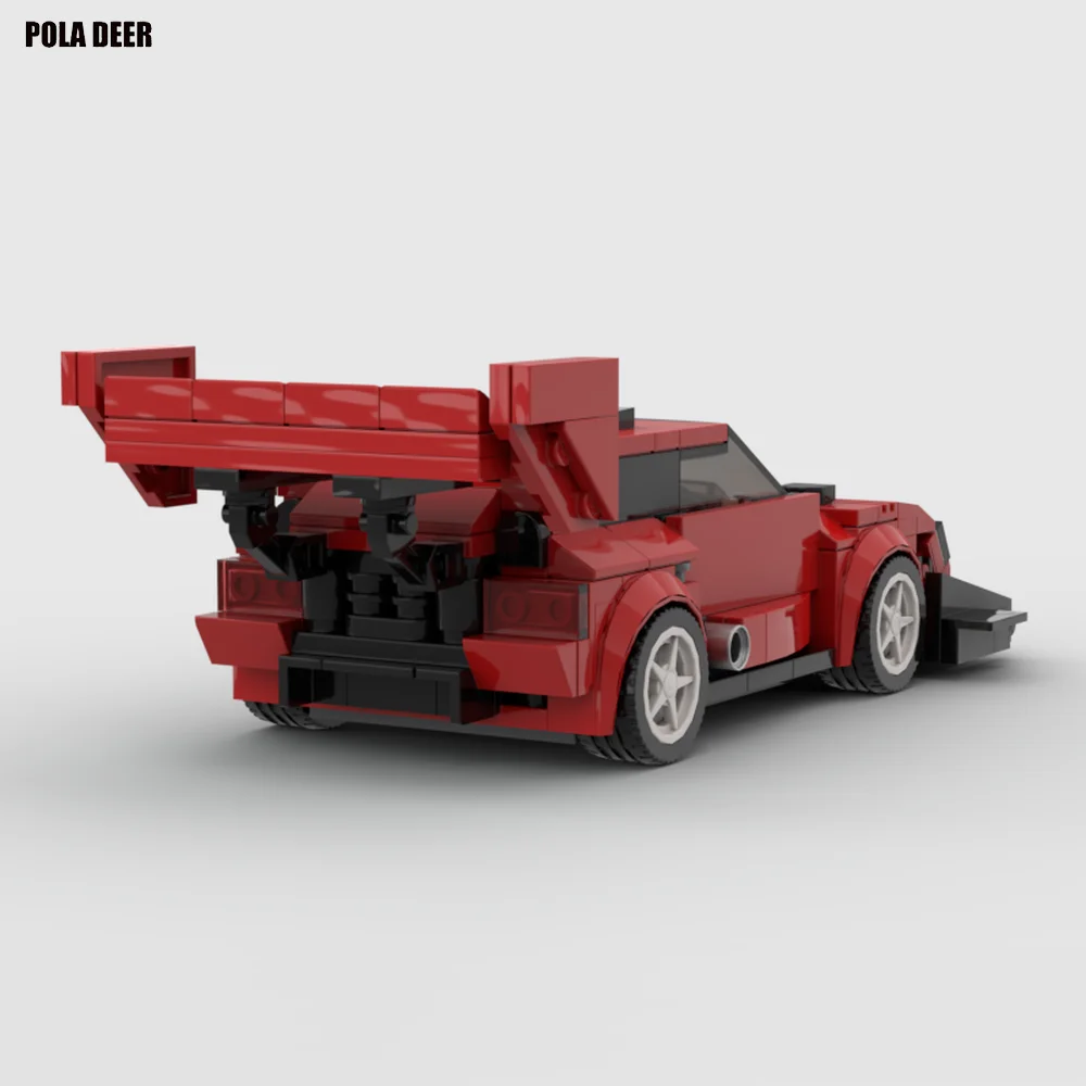 267 Pcs Escudo Pikes Peak Hill Climb Group B Rally Race Car DIY Building Block Set - Image 3