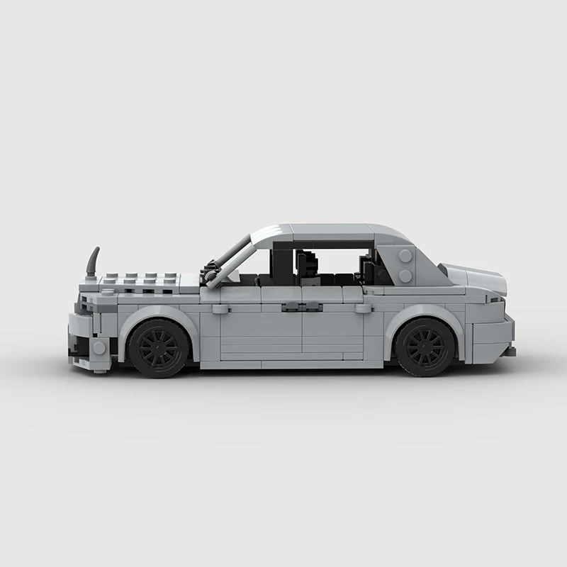 250+ Pcs Rolls Royce Phantom DIY Building Block Set - Image 3