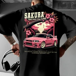 Men's Nissan R34 GTR Sakura Racing T-Shirt
