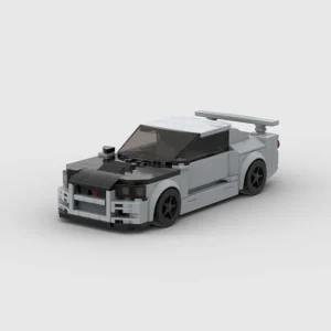 369 Pcs Nissan R34 GTR Building Block Lego Style DIY Set