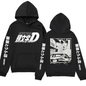 Initial D Manga Style Retro JDM Toyota AE86 Hoodie