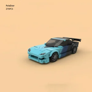 Nina's Tokyo Drift Mazda RX-8 Lego Style Building Block Set – 275 Pcs