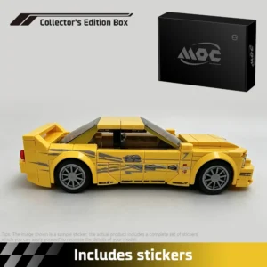 Leon's Fast and Furious Nissan R33 Lego Style Building Block Set