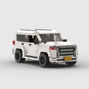 Toyota LAND Cruiser Lego Style Building Block Set
