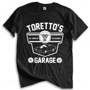 Toretto's Garage Fast and Furious Tribute T-Shirt