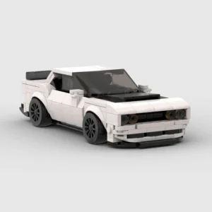 Dodge Challenger Hellcat Lego Style Building Block Set