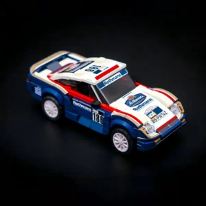 Porsche 959 Rally Lego Style Building Block Set – 398 Pcs